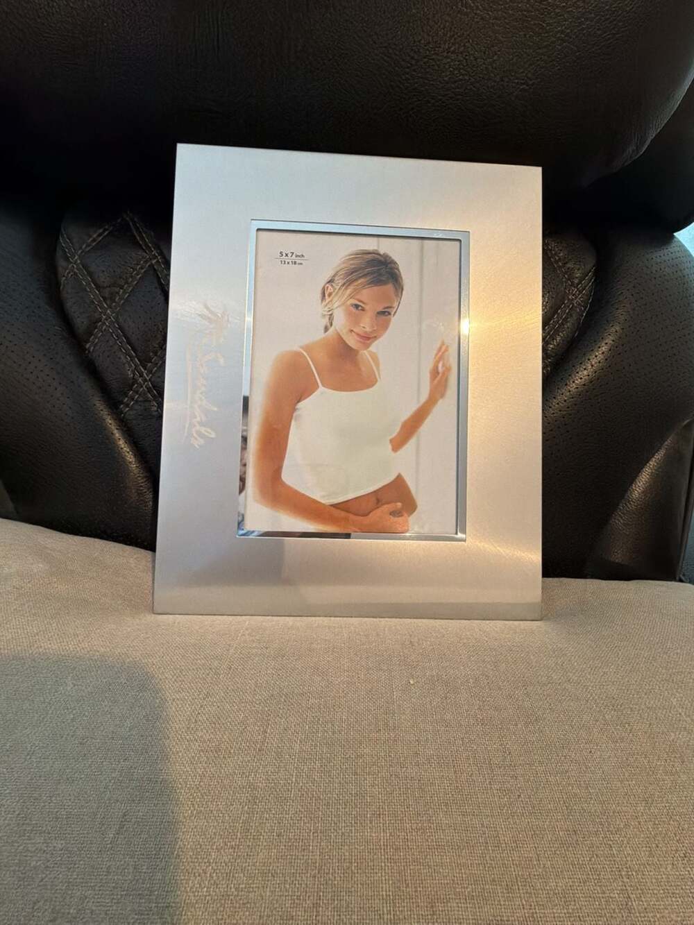 Sandals Resorts 5x7 Brushed Silver Metal Photo Frame